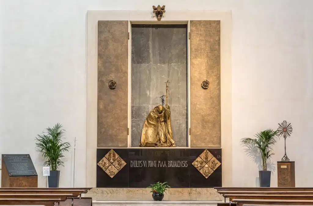 Cattedrale di Brescia - Monumento a Paolo VI