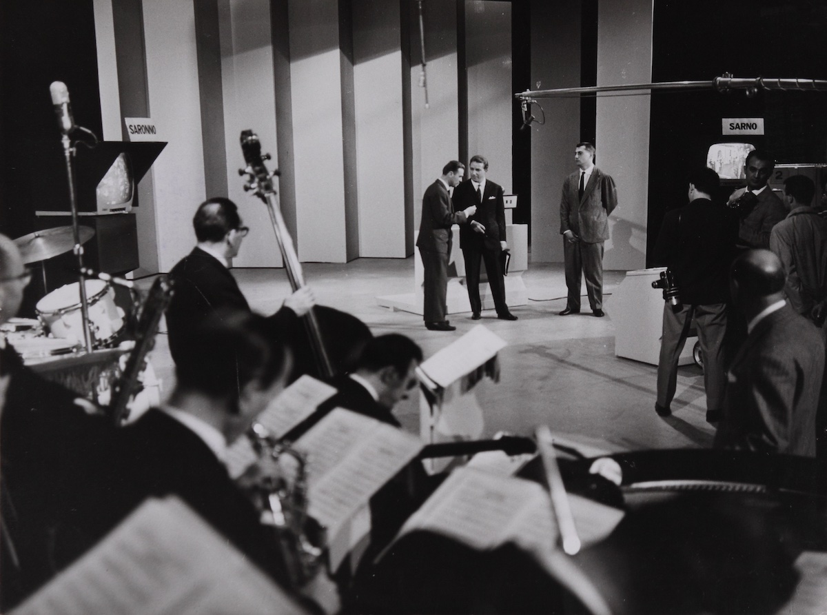 Fotografia_Campanile Sera_Mike Buongiorno_1959