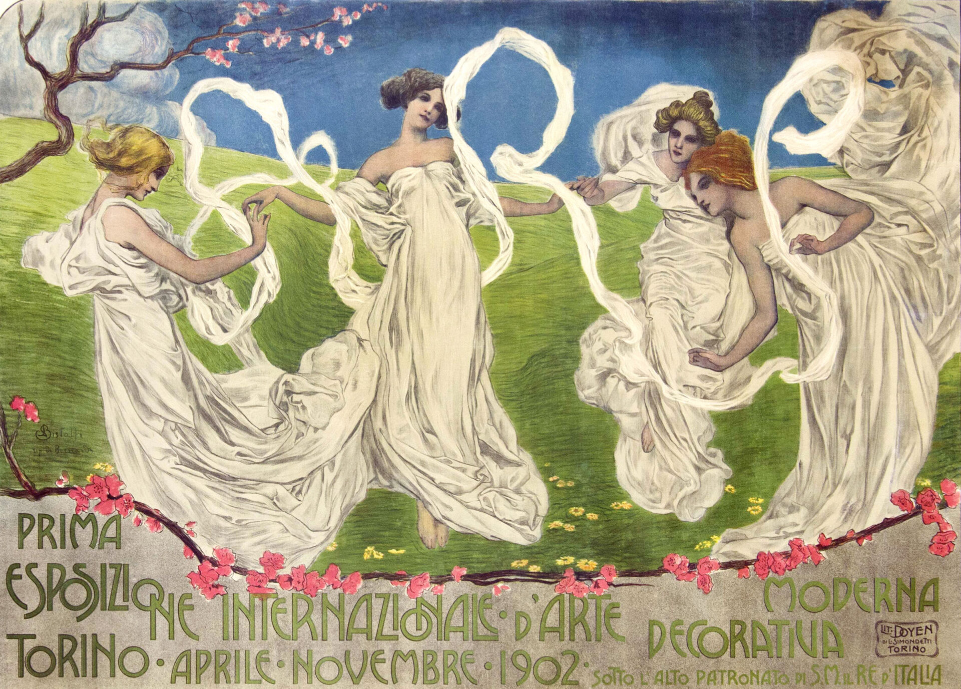 Leonardo Bistolfi, Esposizione Internazionale d’Arte Decorativa Moderna di Torino 1902. Collezione privata