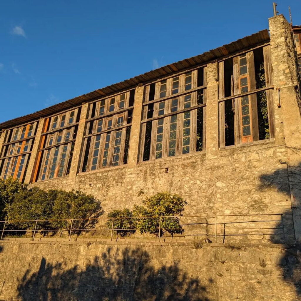 Limonaie d'inverno a Gargnano