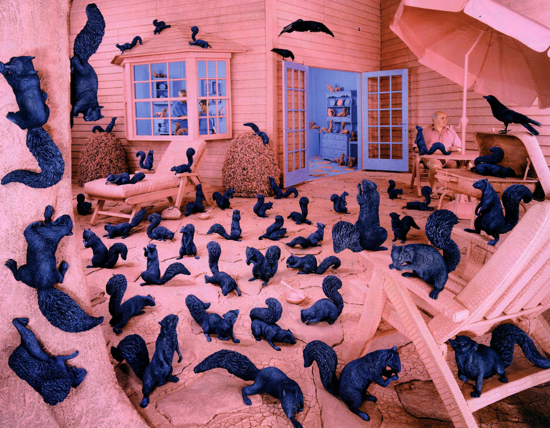 Sandy Skoglund , Gathering Paradise (1991) - Courtesy Paci contemporary gallery (Brescia - Porto Cervo IT)