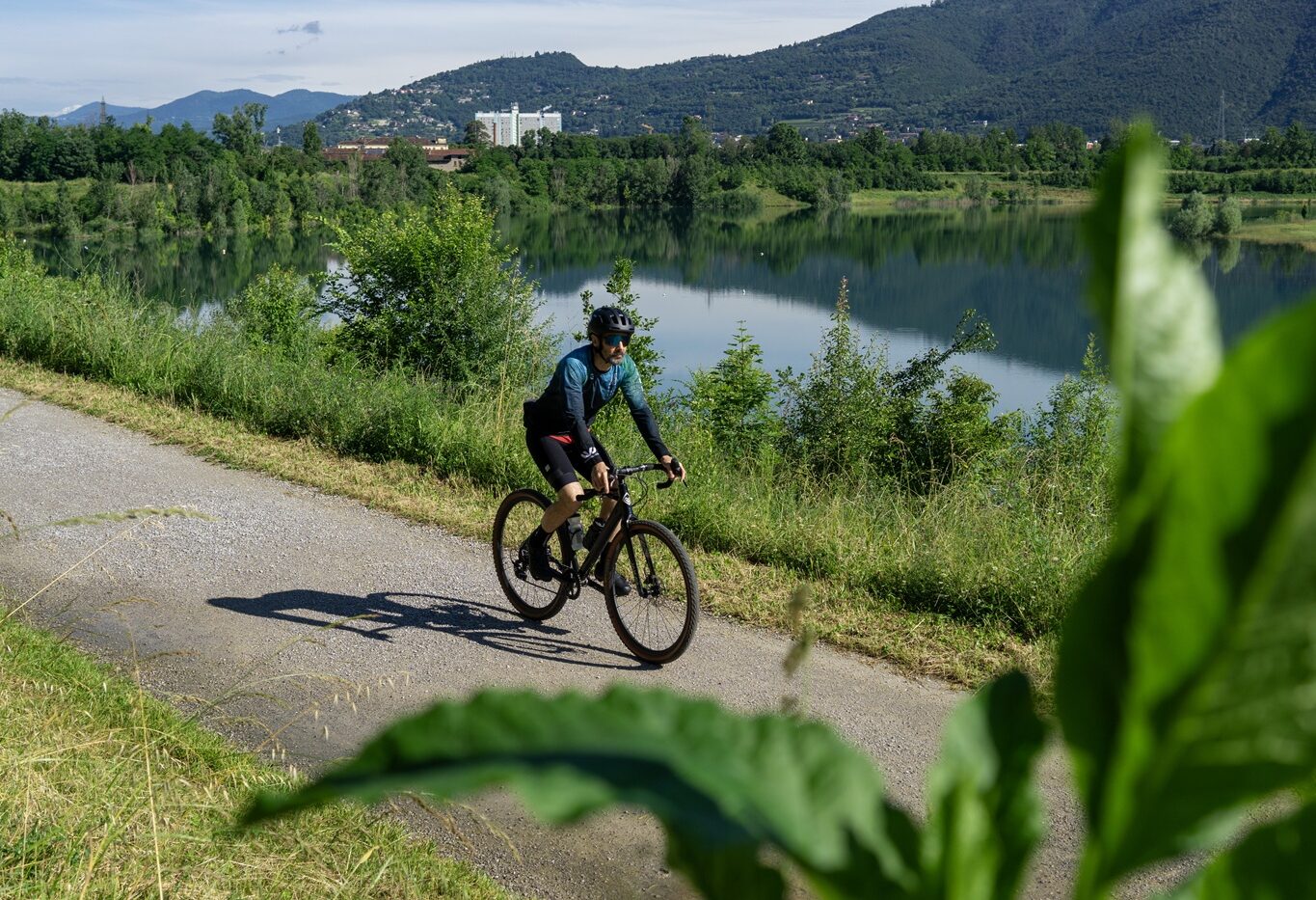 In bici al Parco delle Cave, Brescia _ Ph Nicola Amadini
