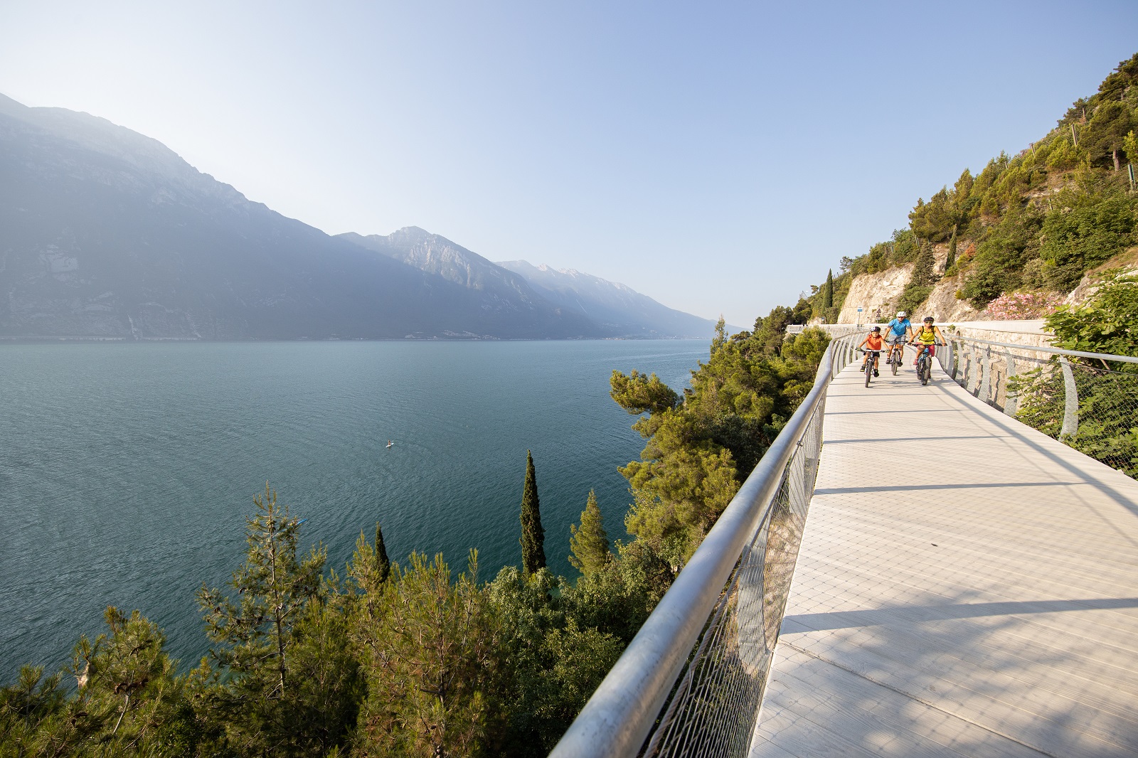 Ciclopedonale sospesa, Limone sul Garda