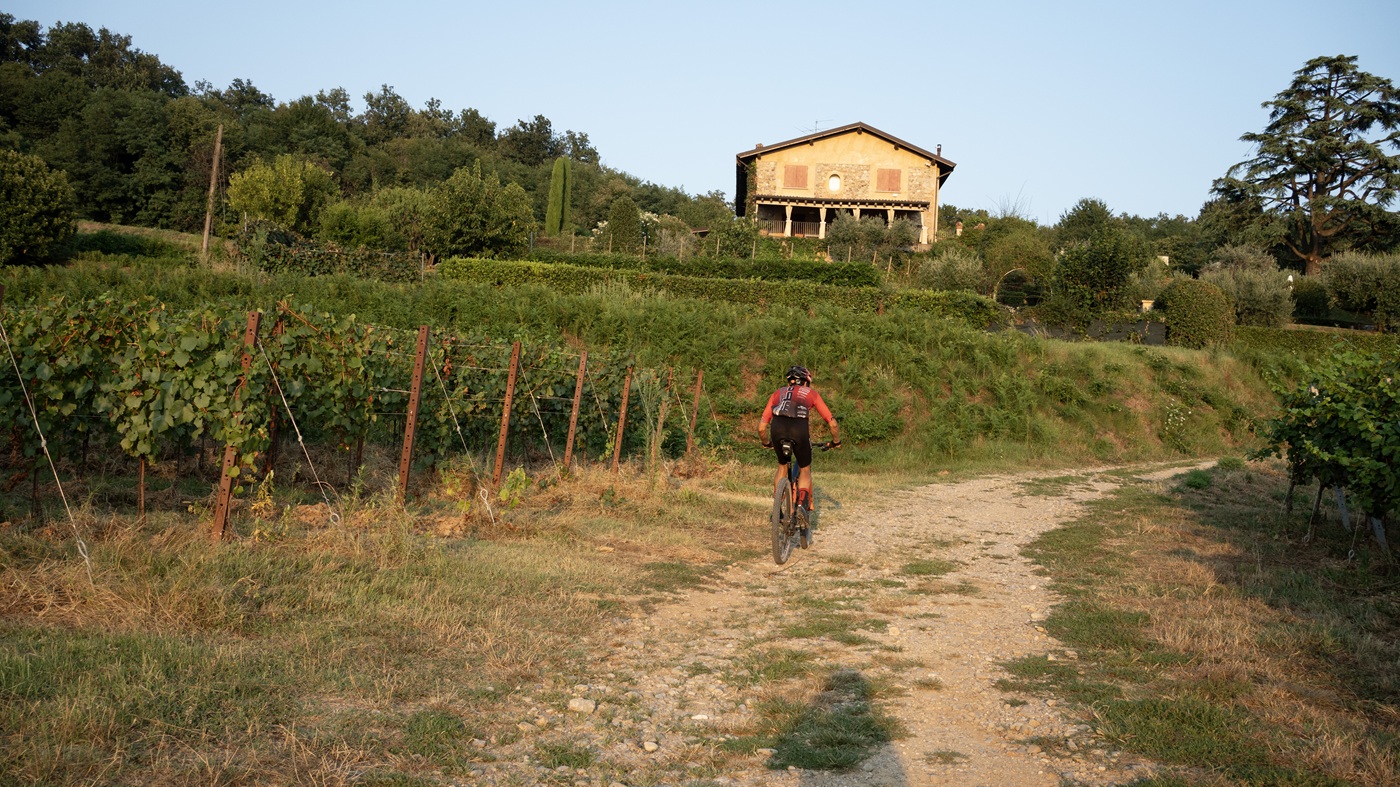 Tra le colline della Franciacorta in mountain bike