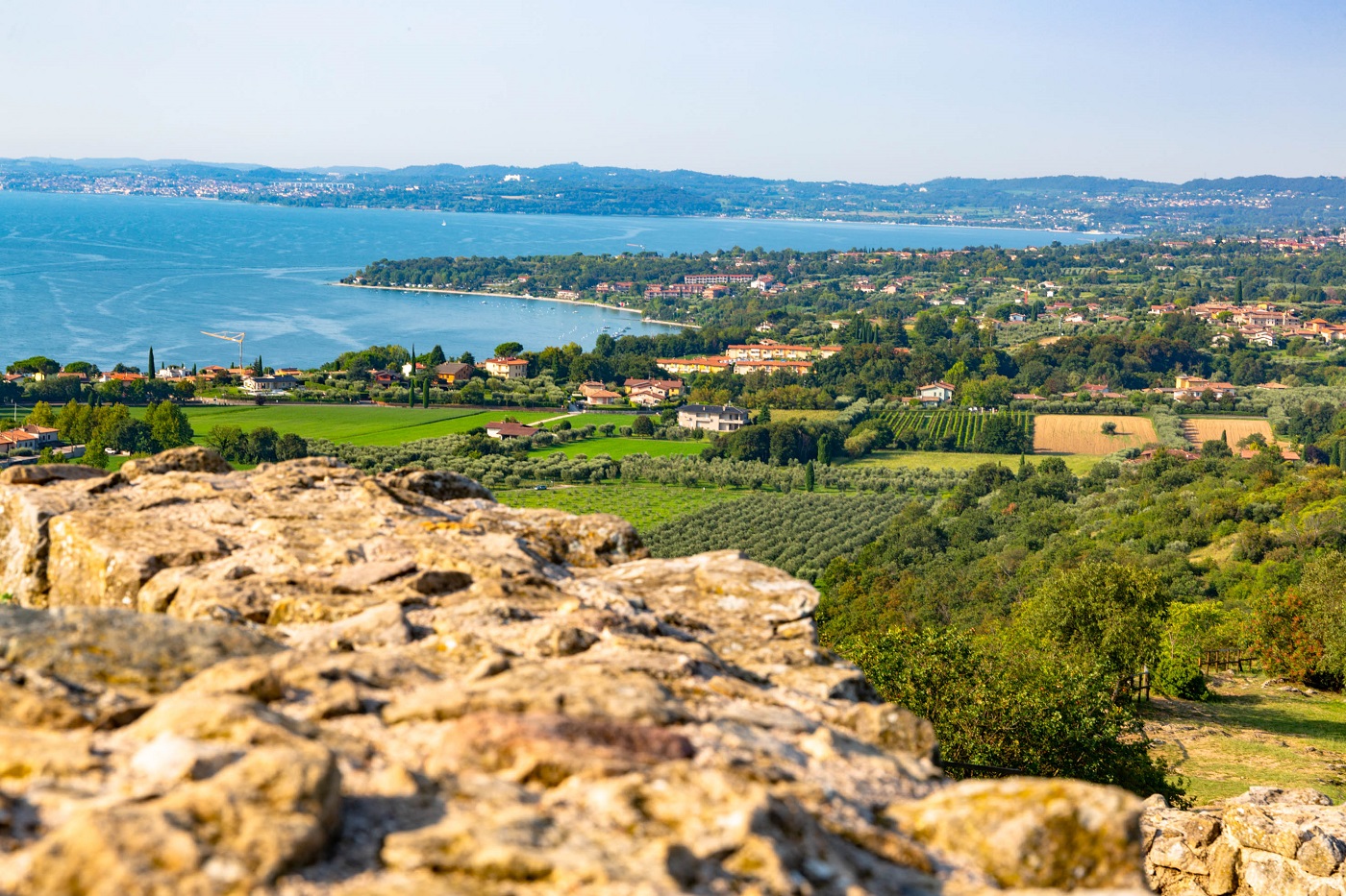 Rocca di Manerba, lago di Garda